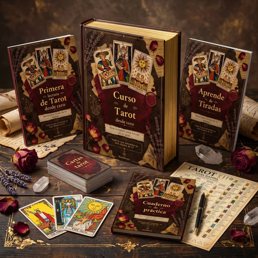 APRENDÉ A LEER EL TAROT DESDE CERO Y HACÉ TU PRIMERA TIRADA HOY MISMO + 5 BONUS DE REGALO